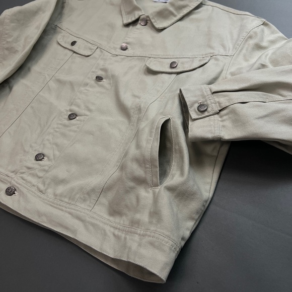 DYBBUK Oversized Denim Trucker Jacket - Picture 7 of 11